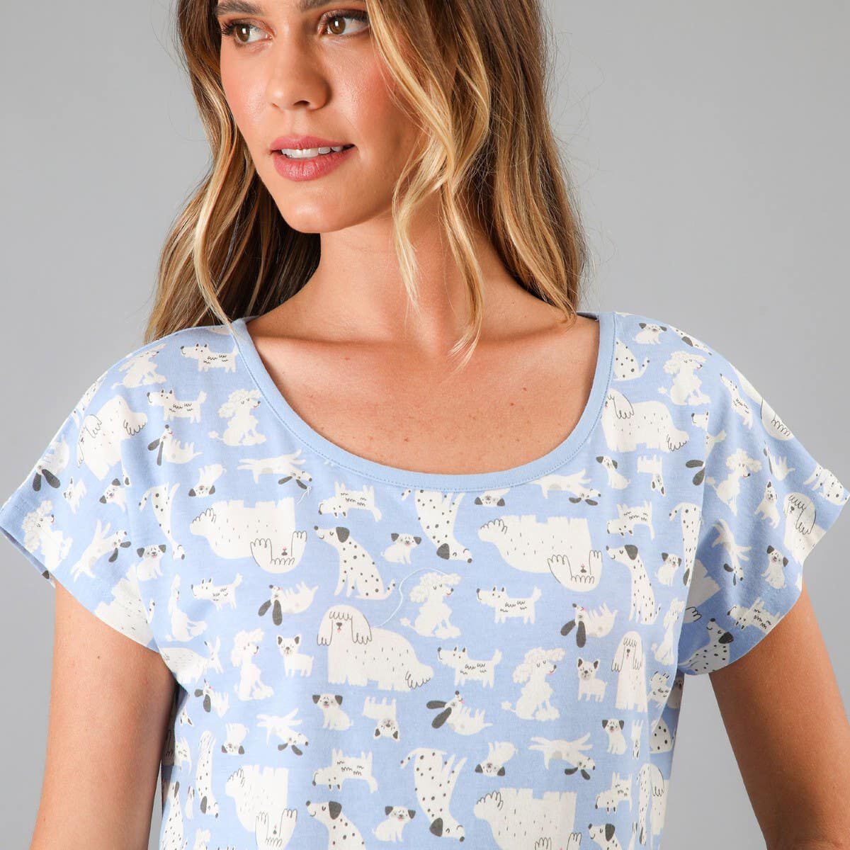 Pijama Mujer Flores