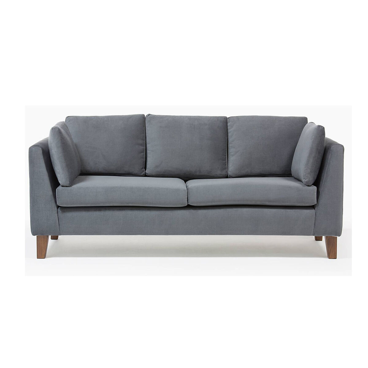 Sofá Barra Design Estocolmo 3 Cuerpos Gris