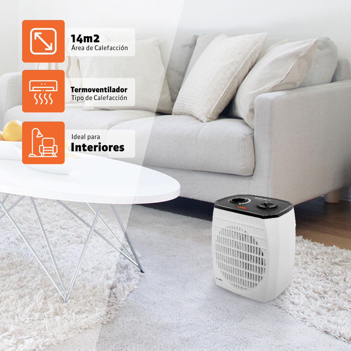 Termoventilador Somela VFH500 2000W