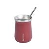 Pack Termo + Mate Lhotse Classic 1,3 lts. Negro y Rojo