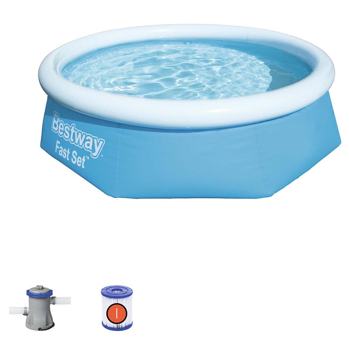 Piscina Redonda Bestway Fast Set