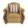 Juego de Living Innovamuebles New Bugambilia Sofá 3 Cuerpos + Dos Sillones 1 Cuerpo Oro