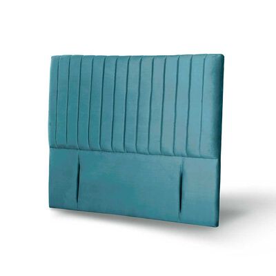 Imagen 2 del producto Respaldo Latam Home King Sorrento Tela Velvet Turquesa