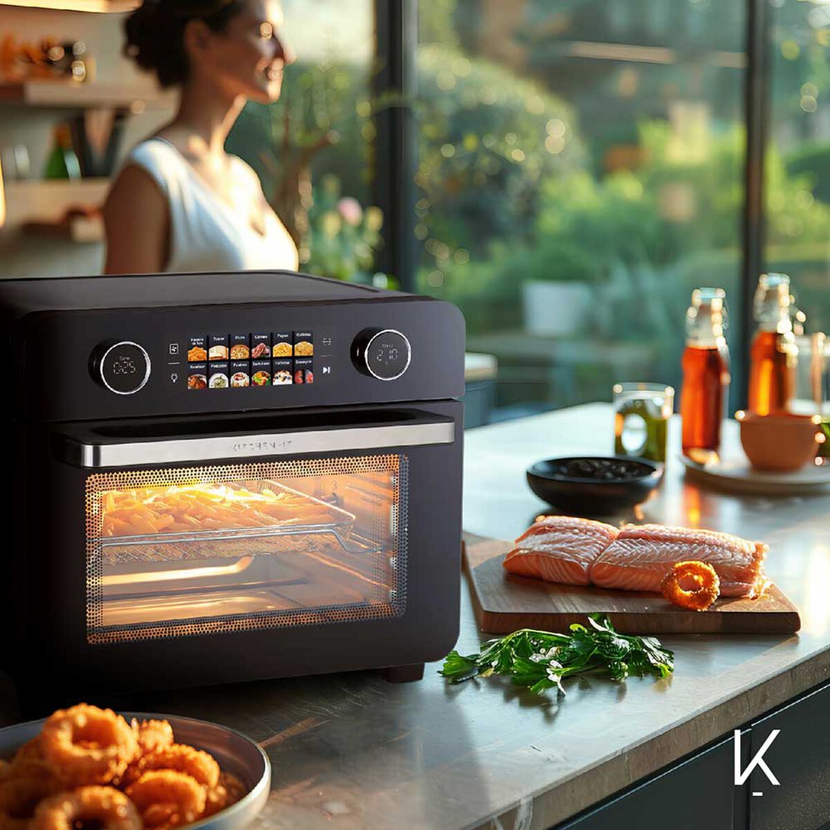 Horno Freidora Kitchen-it Smart Edition 25L 25 lts.
