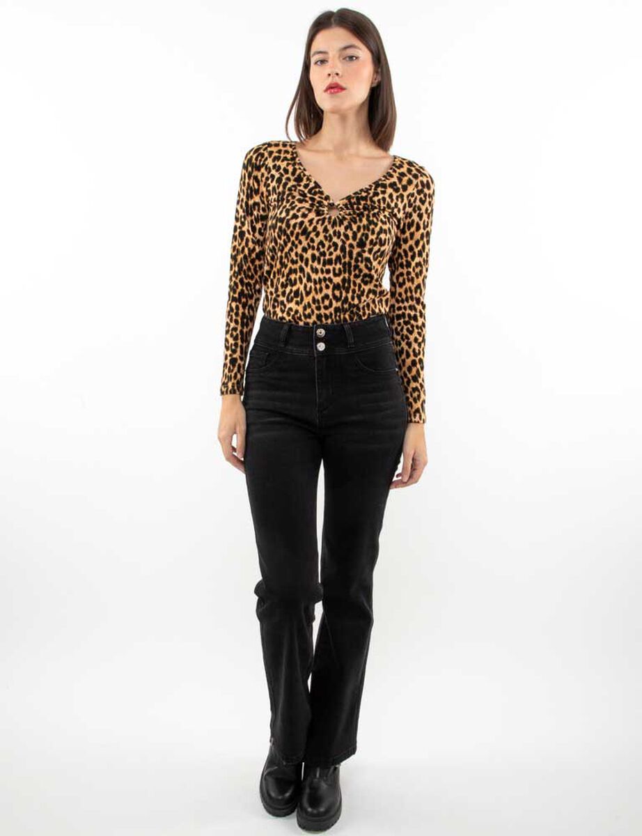 Jeans Flare Mujer Fiorucci