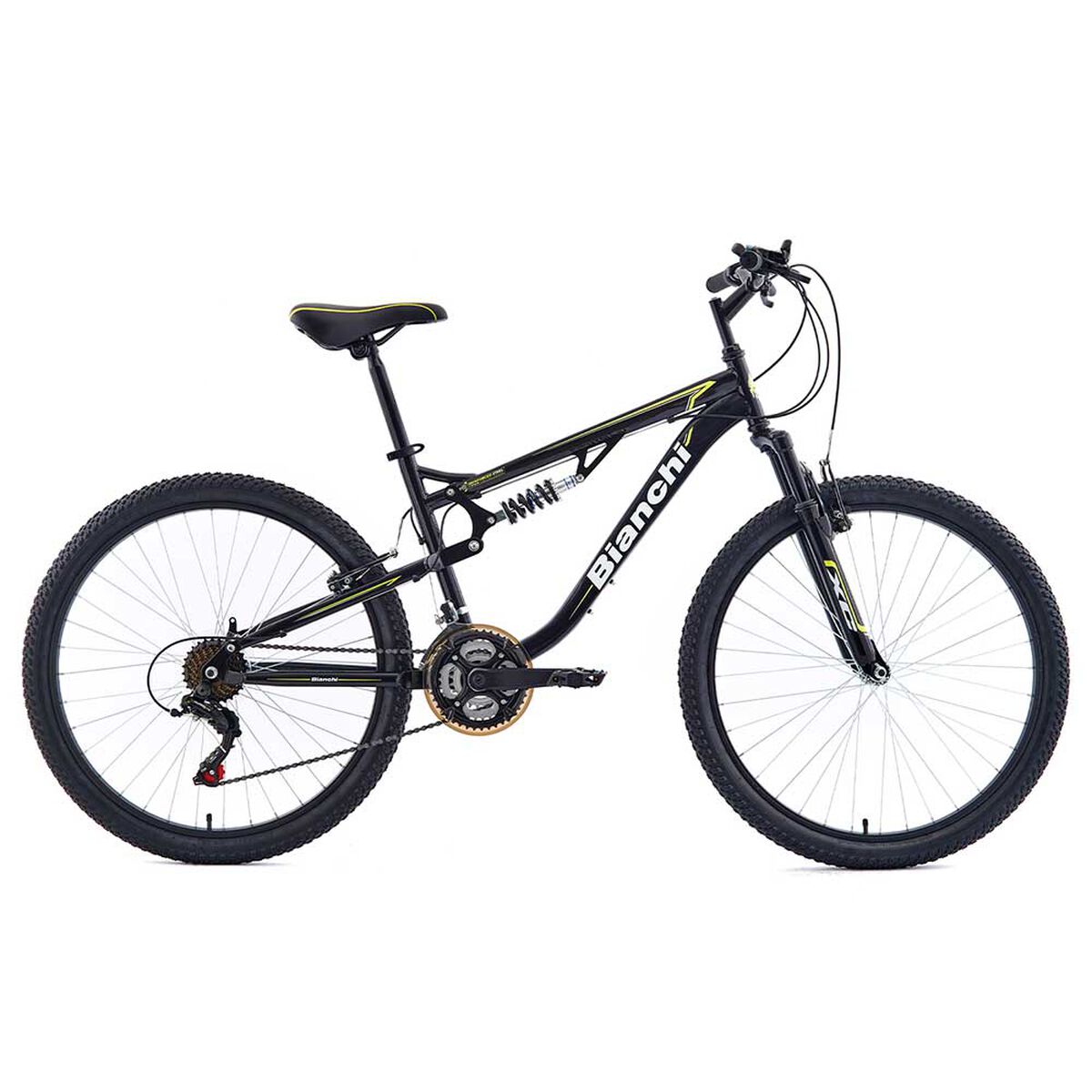 Bicicleta Mountain Bike Bianchi Mtb-26 Pro Dsx Aro 26 Negro