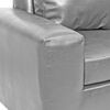 Juego de Living Innovamuebles Kahlo Sofá 3 Cuerpos + Dos Sillones 1 Cuerpo Gris