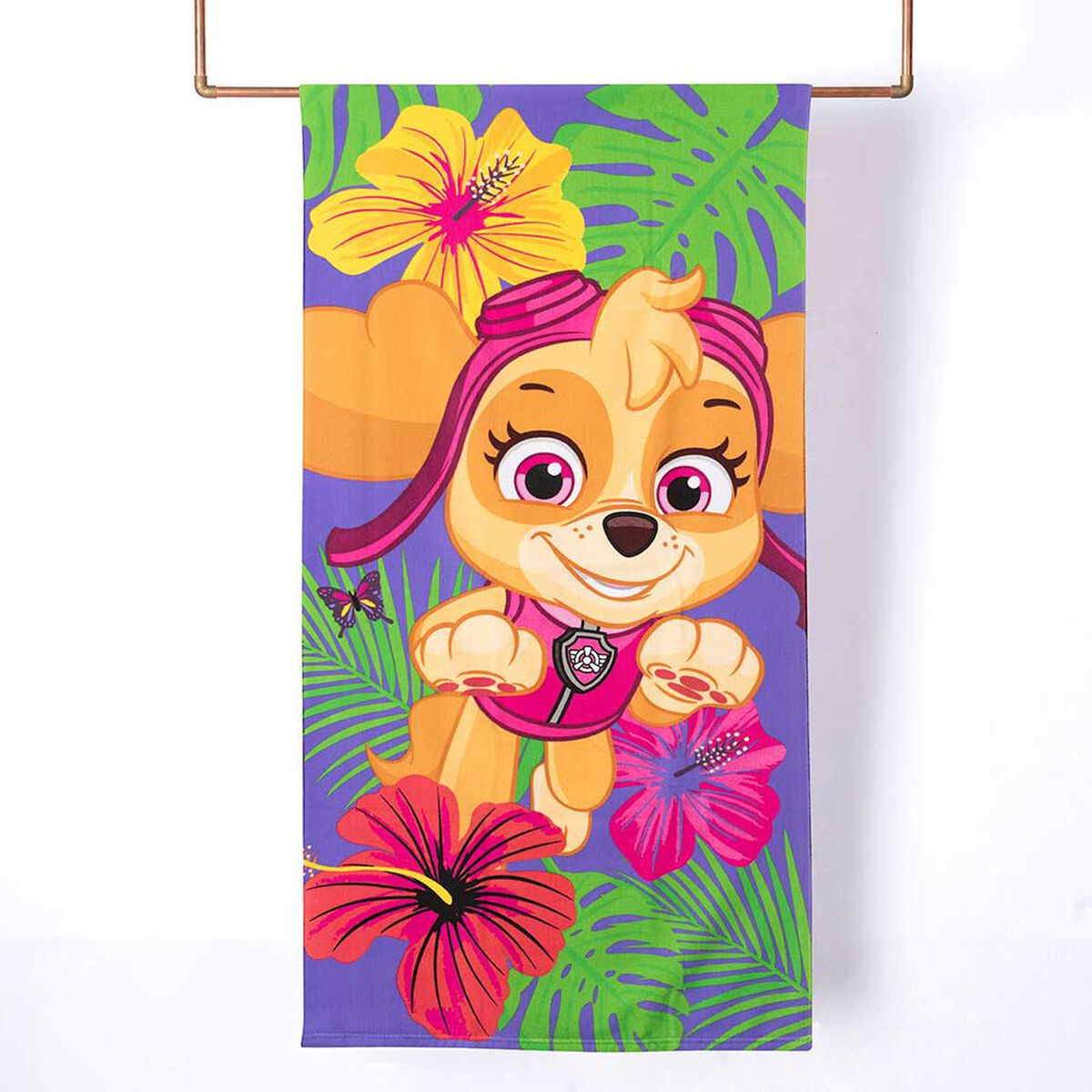 Toalla de Playa Infantil Paw Patrol Mariposa Niña 70 x 140 cm