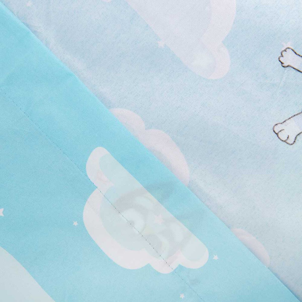 Juego de Sabanas Bluey 1.5 Plazas Bluey Nubes