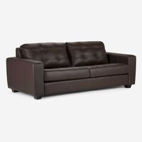 Sofá Rosen Manet 3 Cuerpos Marrón