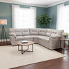 Seccional Muebles MPR Alerce 5 Cuerpos Beige Envejecido