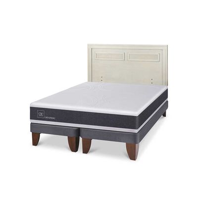 Imagen 2 del producto Cama Europea CIC Base Dividida King Ortopedic + Respaldo Milan Alpino