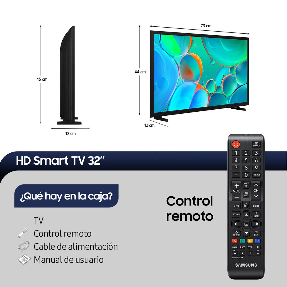 Smart TV Samsung 32" HD Tizen 4KUN32H5000FGXZS, foto 2