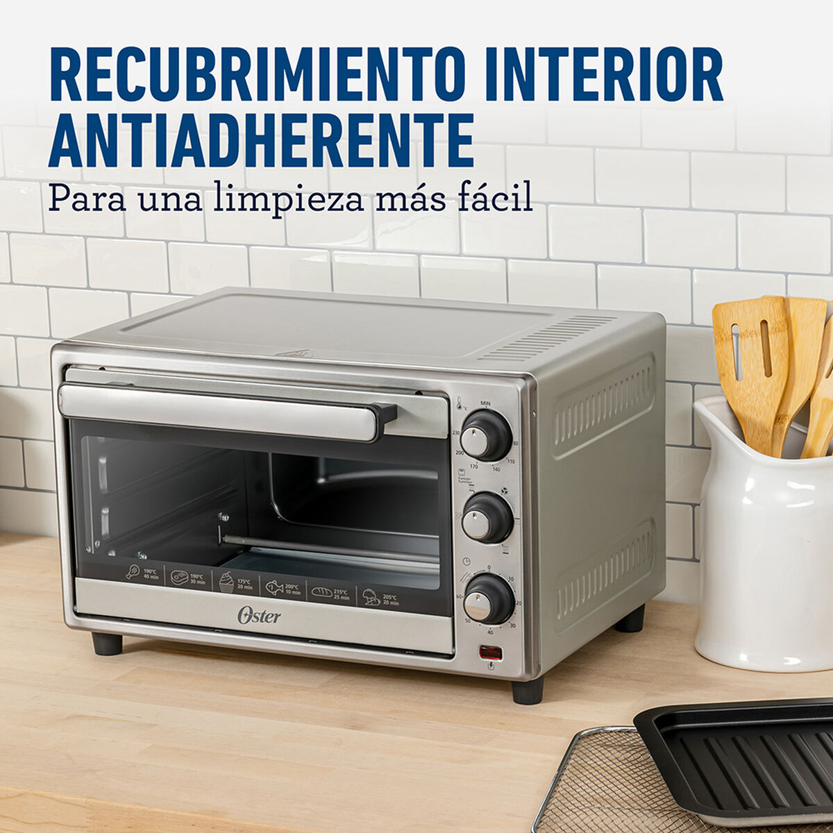 Horno con Freidora de Aire Oster TSSTTVLS25-052 25 lts.