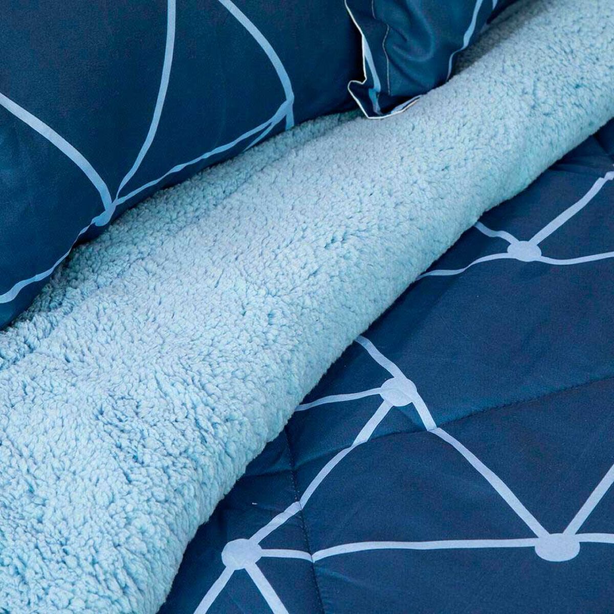 Plum&oacute;n Doral King Senses Azul y Celeste