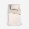 Plum&oacute;n Rosen 1,5 Plazas Sherpa Alaska Cord Latte Beige