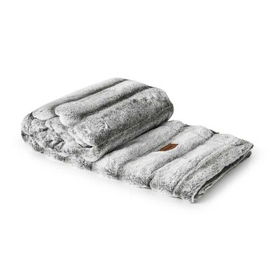 Manta Cannon Piel Fur Taupe 127x152 cm