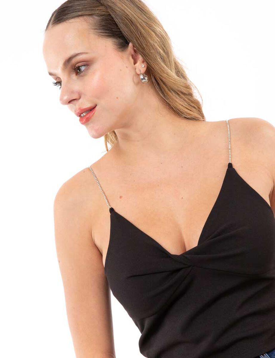 Polera Formal Sin Mangas Mujer Fiorucci
