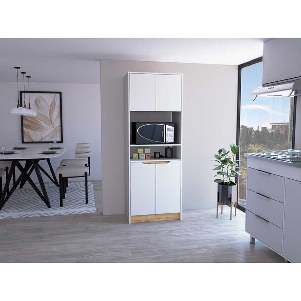 Mueble Alacena TuHome Soler 4 Puertas Blanco