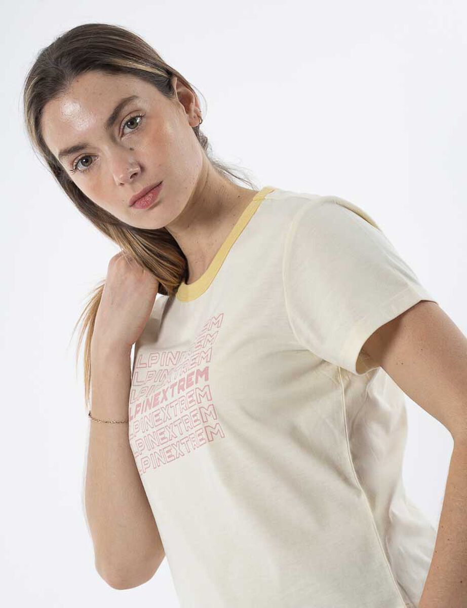 Polera Deportiva Manga Corta Mujer Alpinextrem