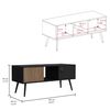 Mesa de Centro TuHome Funes Wengue