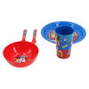 Set 5 Piezas Vajilla Infantil Paw Patrol Azul