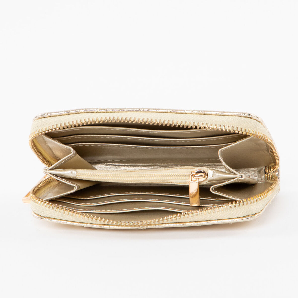 Billetera Ecocuero Dorado Zibel