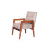 Sitial Latam Home Munich Cuero 1 Cuerpo Gris