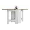 Mesa Abatible TuHome Compact Blanco Macadamia
