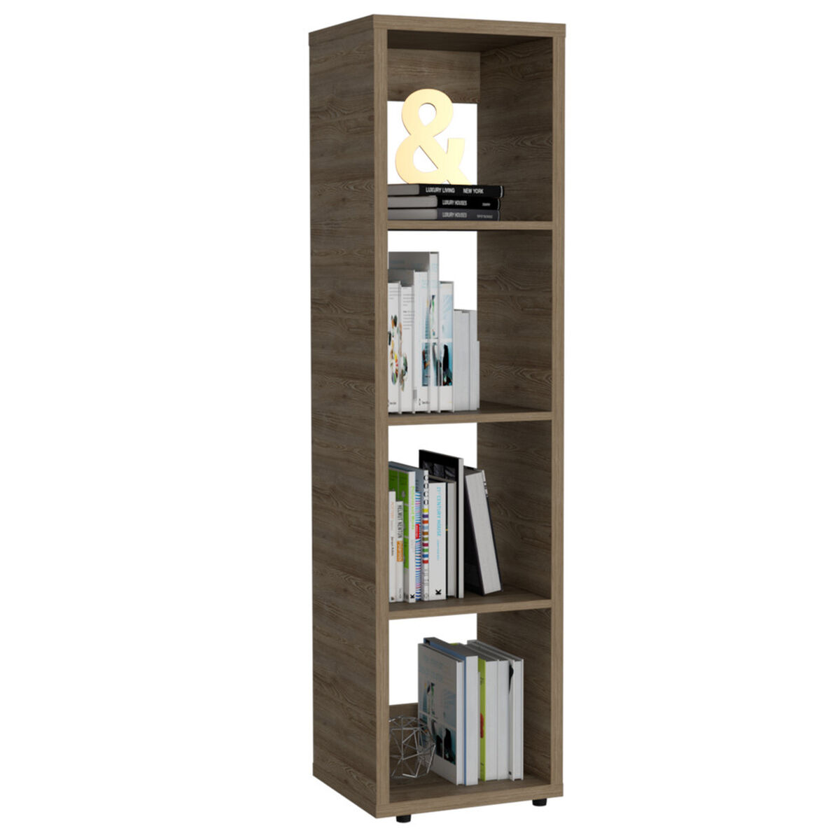Biblioteca TuHome Sencilla Tanger Miel