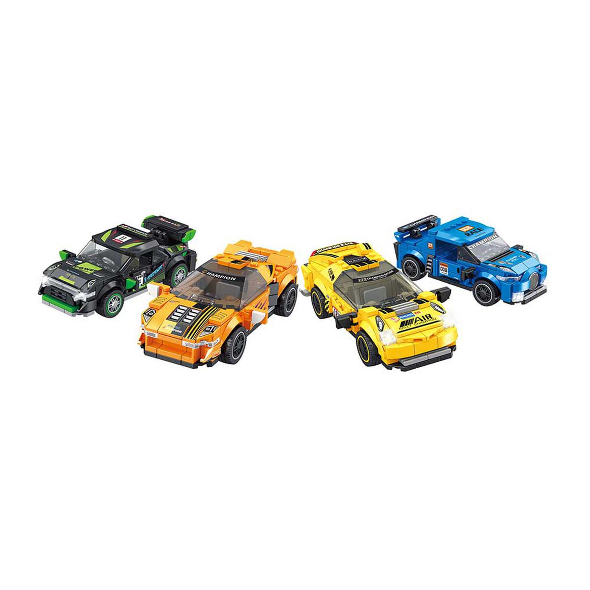 Bloques Coches de Carrera Color Surtido Happy Line