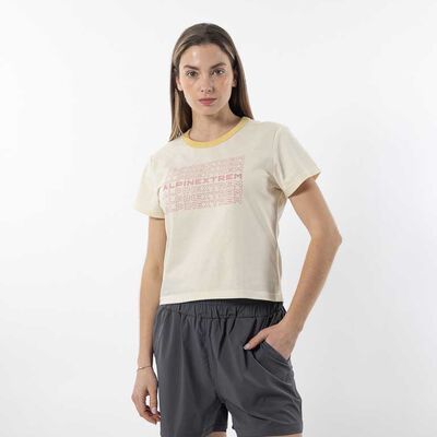 Polera Deportiva Manga Corta Mujer Alpinextrem