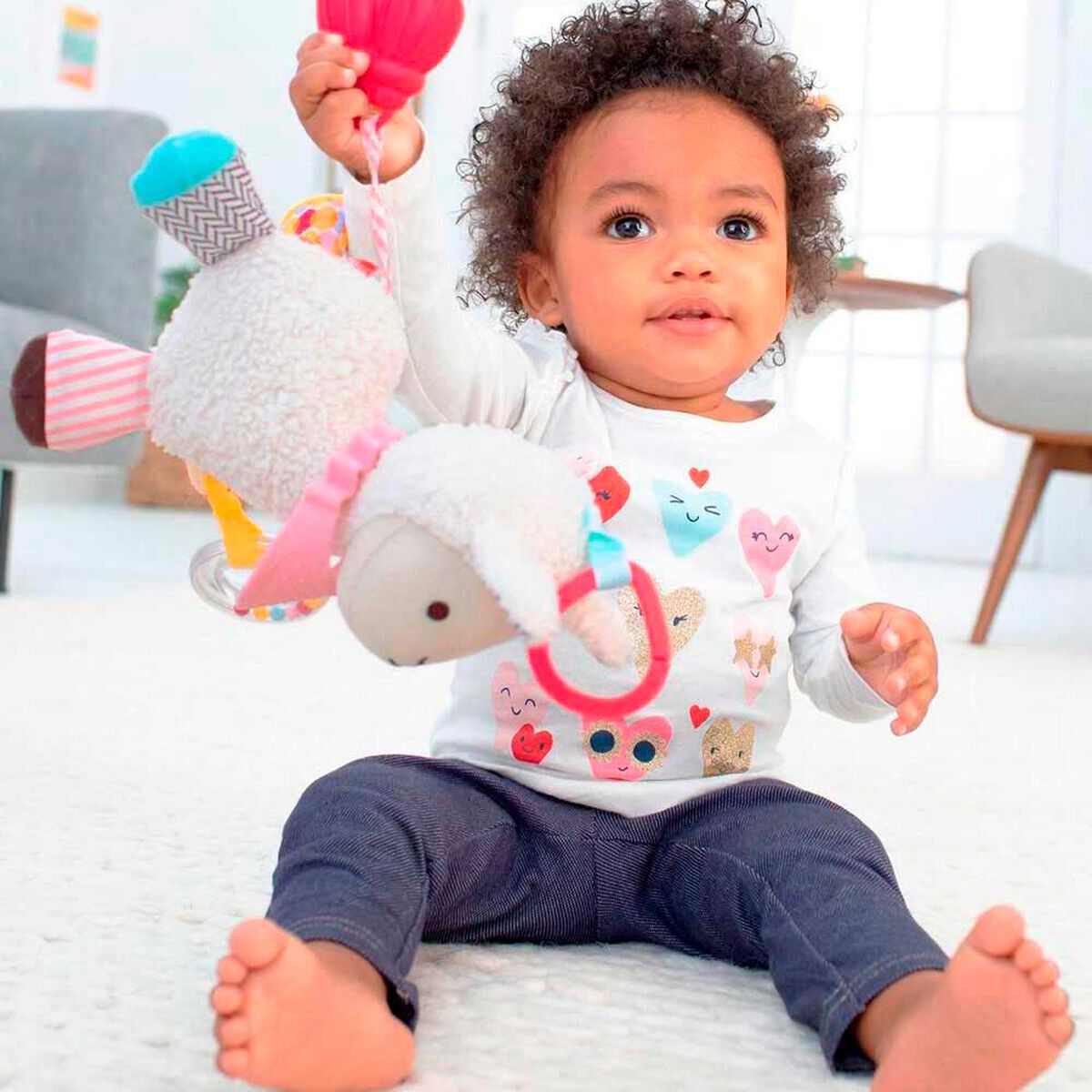 Sonajero Mordedor Bb Llama Multicolor Skip Hop