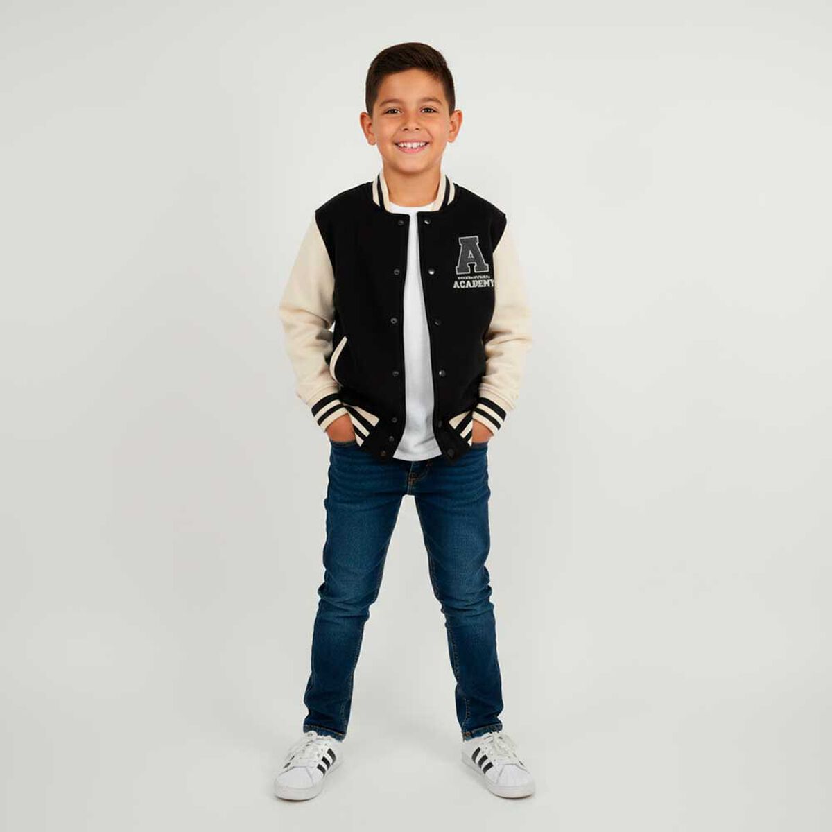 Poler&oacute;n de Algod&oacute;n Ni&ntilde;o Cutback