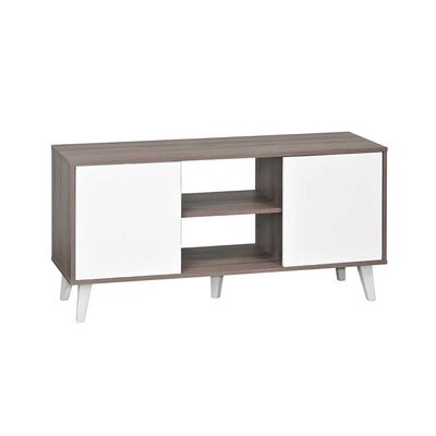 Imagen 2 del producto Rack TV Mobikit Atlanta Hasta 50"" Roble Santana Blanco