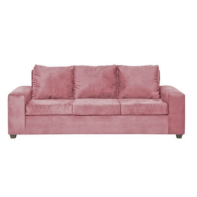 Sofá Innovamuebles Kahlo 3 Cuerpos Rosado