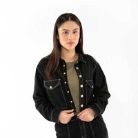 Chaqueta Algodón Niña Mila Negro