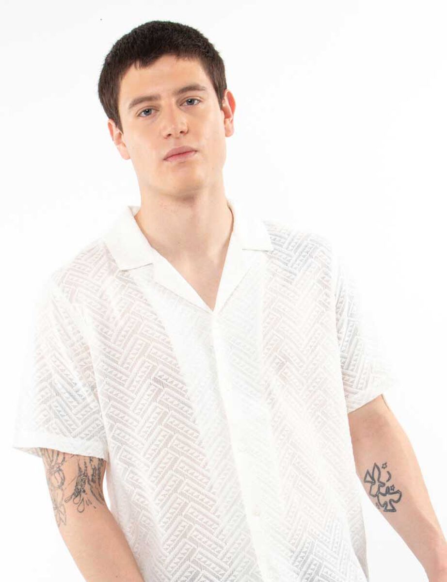 Camisa Manga Corta Hombre Fiorucci