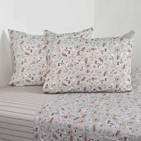 Juego de Sábanas Cannon 200 Hilos 2 Plazas Shadow Blanco