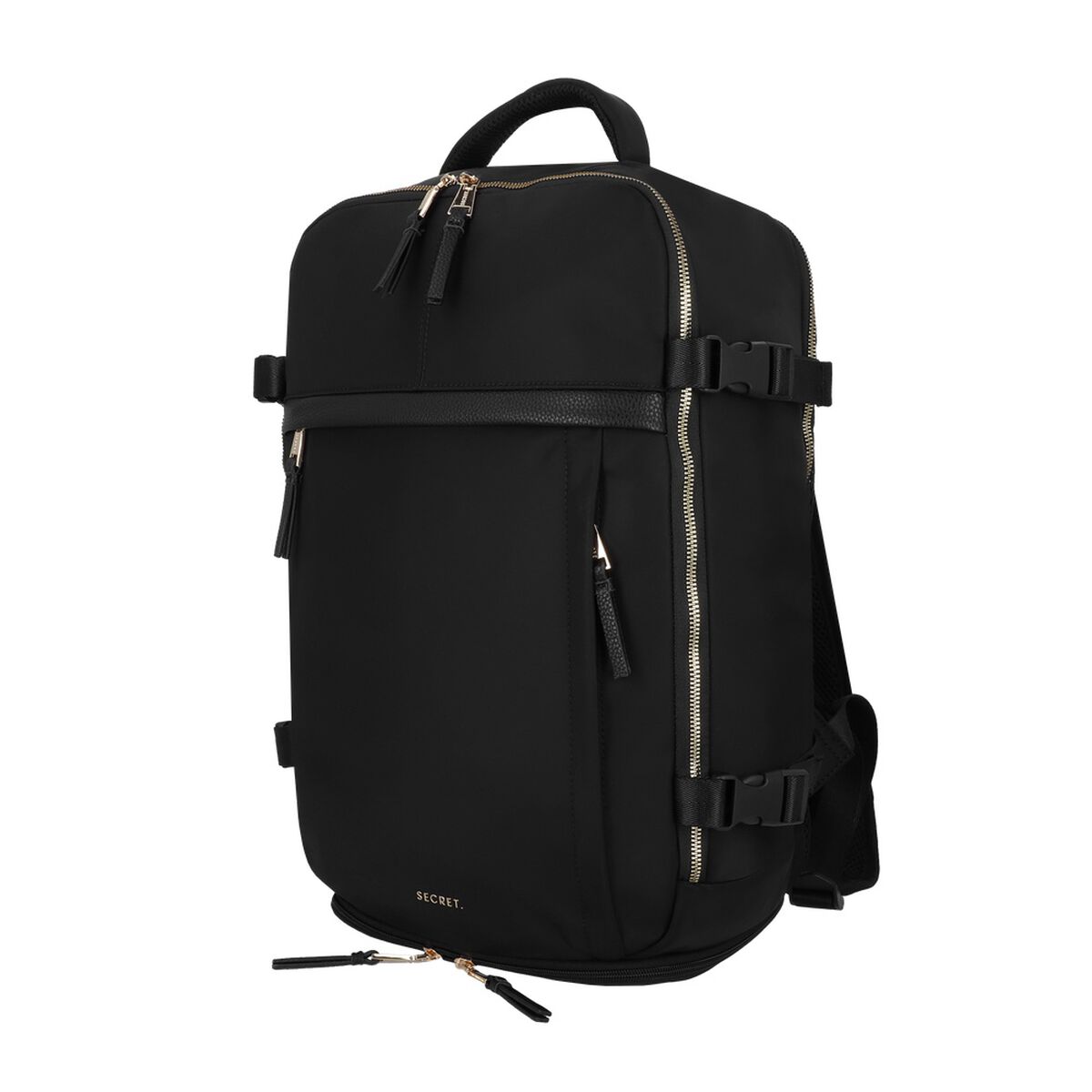 Mochila de Viaje 16" Secret Oxford SC7 Extra Grande Negra