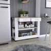 Isla de Cocina TuHome Cala 2 Cajones Blanco