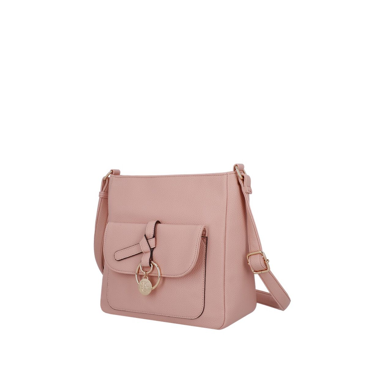 Cartera Bandolera Secret Mantua SC7 Mediana Rosada