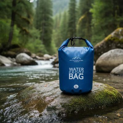 Bolso Impermeable Flotante Outdoor 5L Azul Pro Outdoor