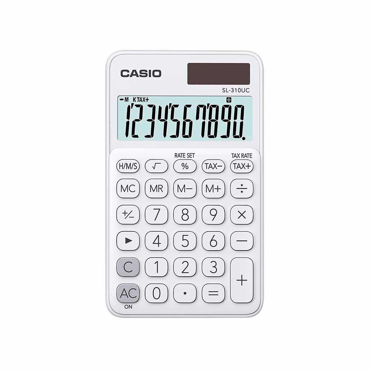Calculadora de Escritorio Casio SL-310UC-WE Color Blanco