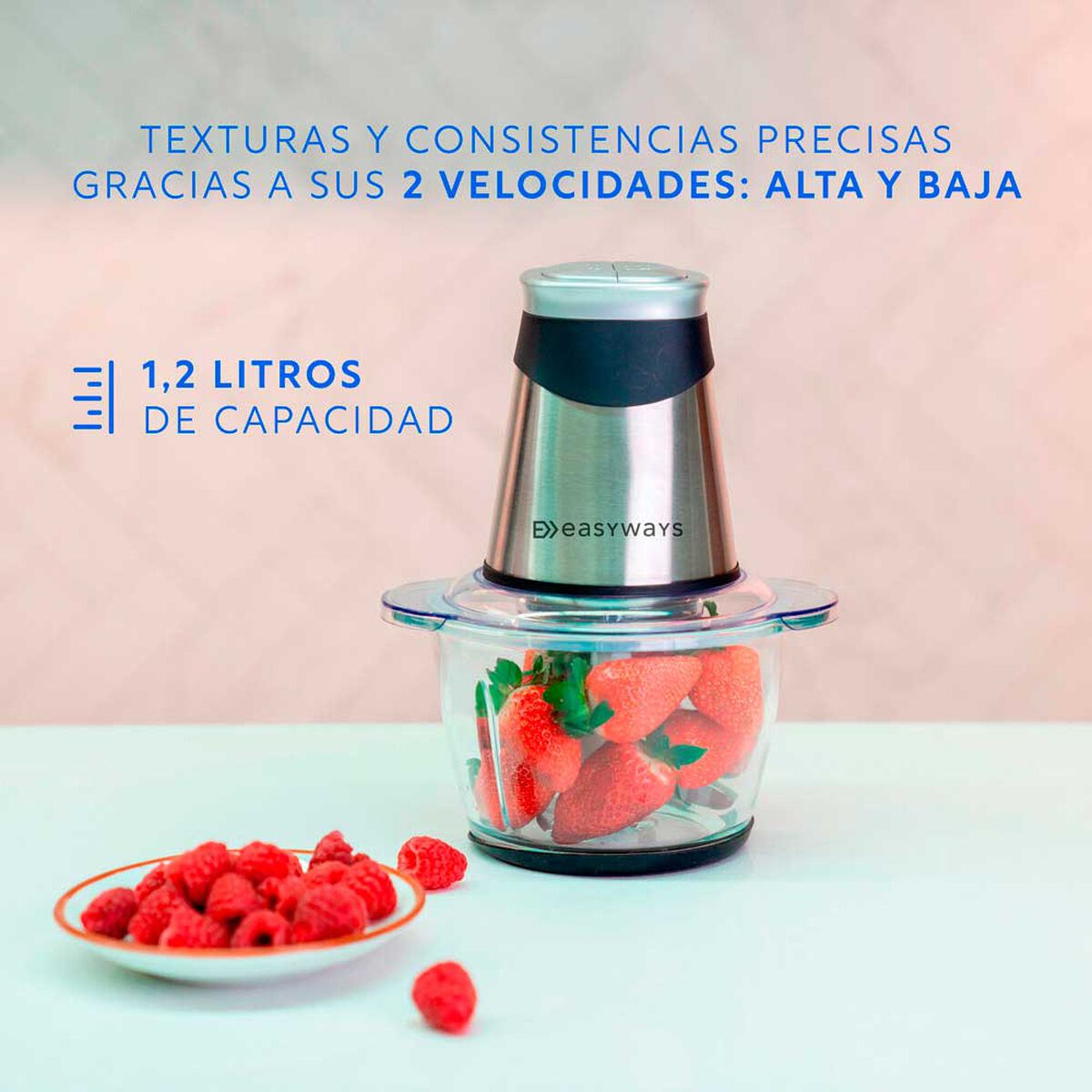 Picador Easyways Picadora Power Cutter 1,2 lts.