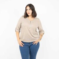 Sweater Mujer Extralindas Beige, Gris, Marengo, Rosado