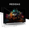 LED 55" Caixun C55V1UG Smart TV 4K UHD