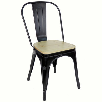 Set 4 Sillas Idetex Antique Negra