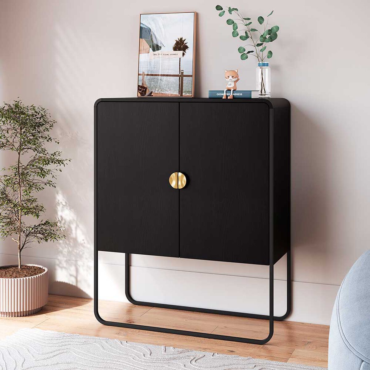 Buffet Decocasa Luna Negro