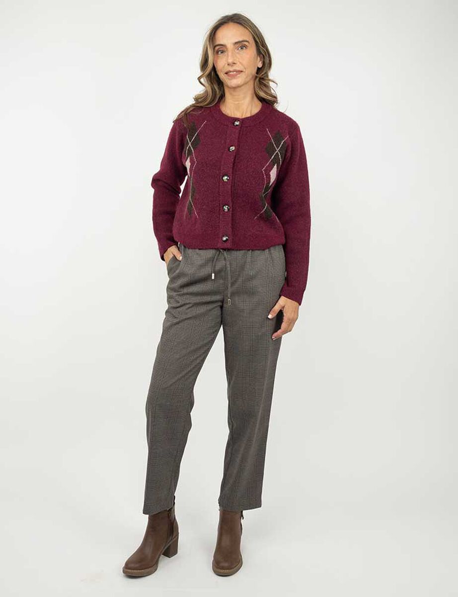 Sweater Botones Mujer Portman Club